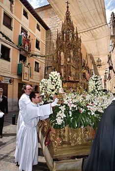 ¿Qué se oculta bajo la Custodia de Arfe?