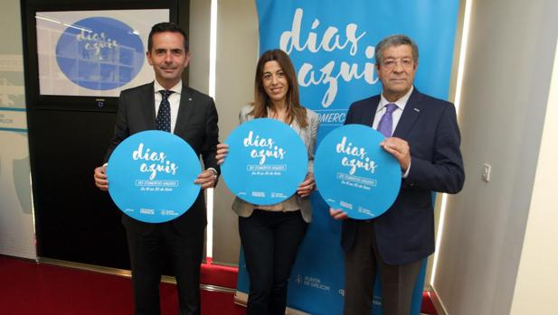 Presentación de la iniciativa «Días azuis do comercio galego»