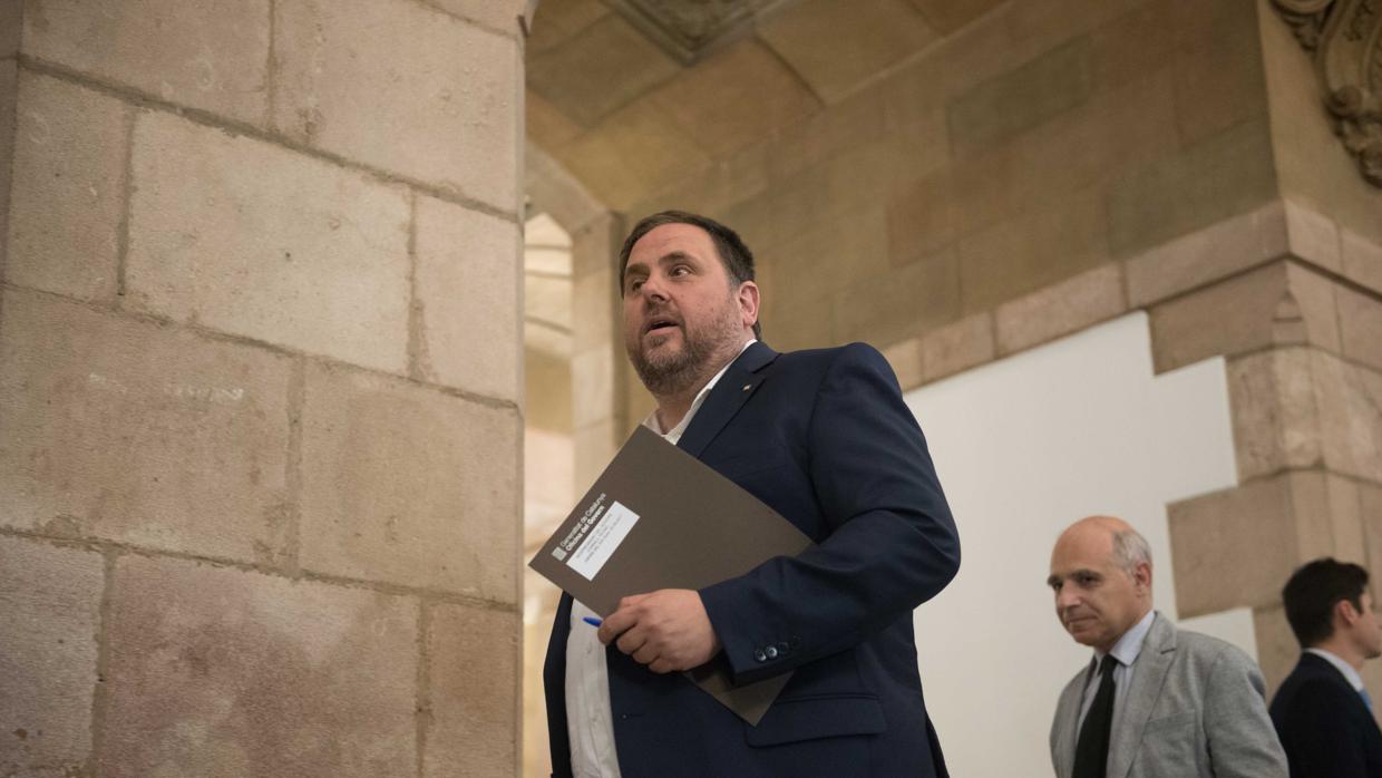 El líder de ERC, Oriol Junqueras