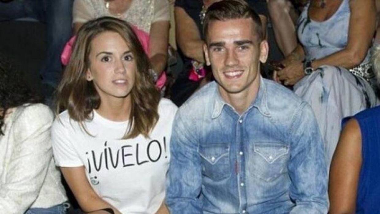 Erika Choperena y Antoine Griezmann