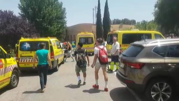 Ola de calor: desalojan a los alumnos de un instituto y los llevan al Tanatorio de Valdemoro