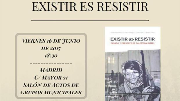 Carmena ampara un acto con un miembro de un «grupo terrorista» palestino en el Ayuntamiento