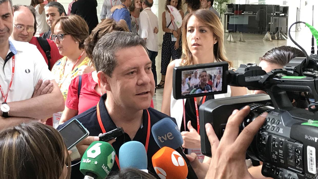 Page, este sábado, en el Congreso Federal del PSOE que se celebra en Madrid