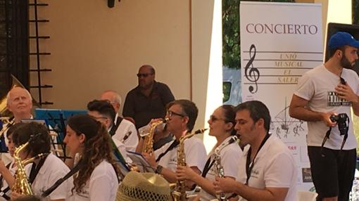 Imagen del concierto de la Unió Musical El Saler