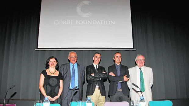 Presentación de la Corbi Foundation el pasado julio en La Coruña