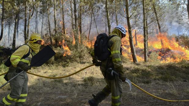 Un nuevo sistema geolocalizará a todos los efectivos que luchen contra el fuego