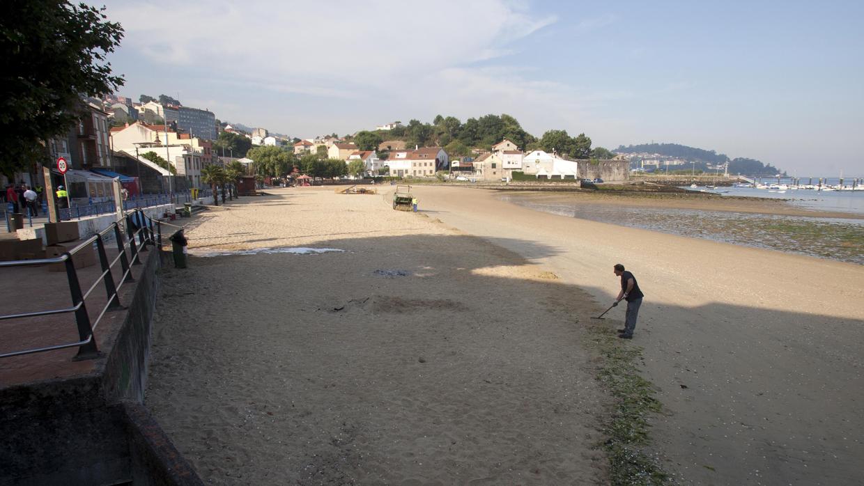 La playa donde ha tenido lugar el suceso