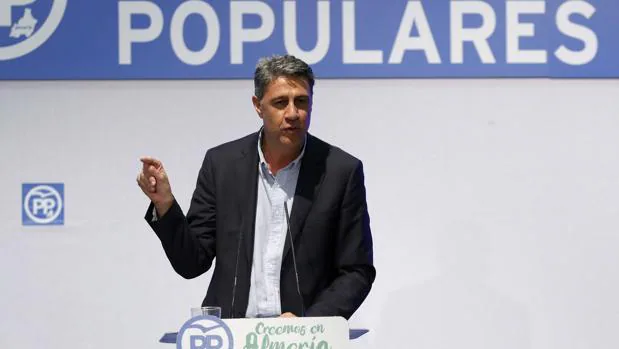 El presidente del PP catalán, Xavier García Albiol