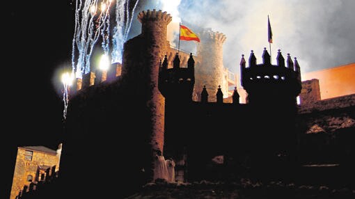 Castillo de Ponferrada, donde tienen lugar los principales actos