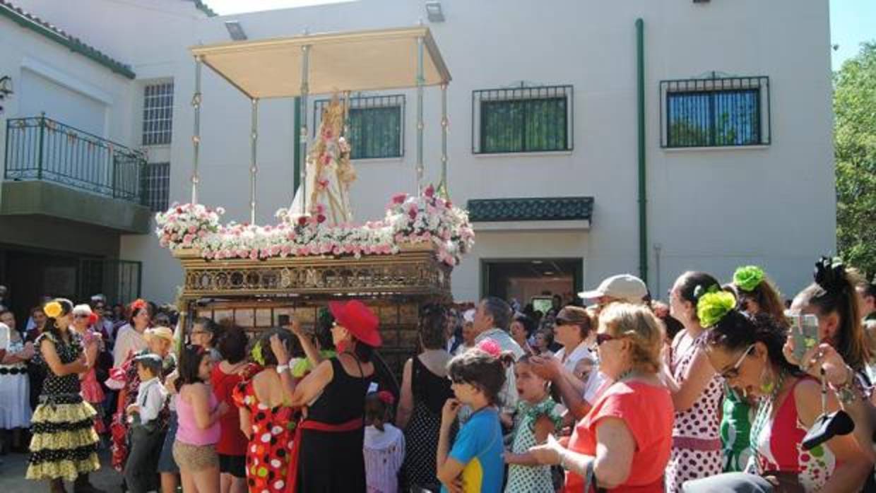 Virgen del Rocío, en Getafe