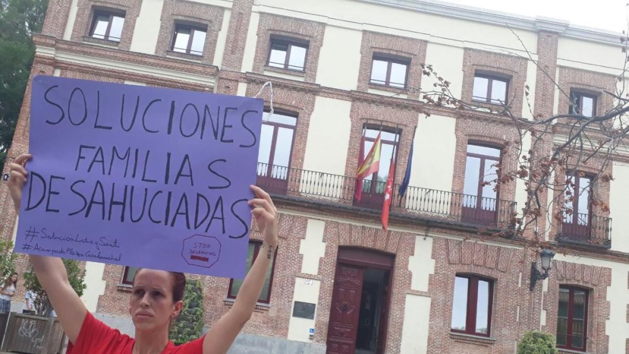 Protestas en Carabanchel