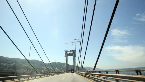 Imagen del puente de Rande, en la ría de Vigo