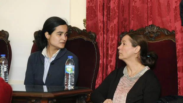 Montserrat González y Triana Martínez, en una imagen de archivo durante el juicio