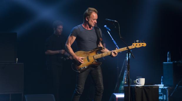 Sting durante el concierto celebrado en Madrid