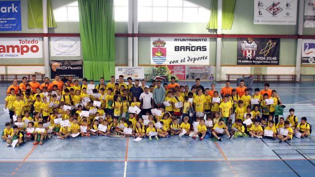 Joan Linares, invitado de lujo en la clausura del XIX campus deportivo de Bargas