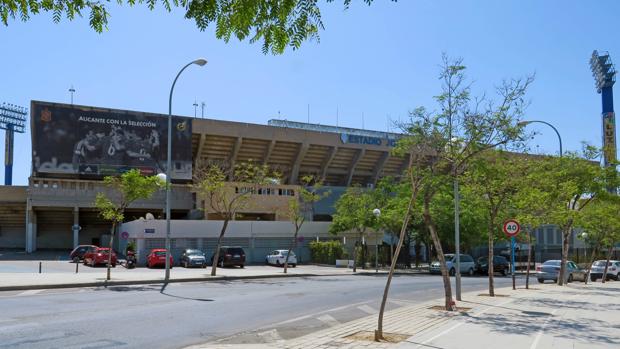 Imagen de archivo del estadio Rico Pérez de Alicante