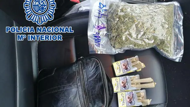 Alijo de drogas incautado por la Policía Nacional en la operación