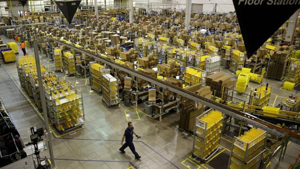 Centro logístico de Amazon en Madrid