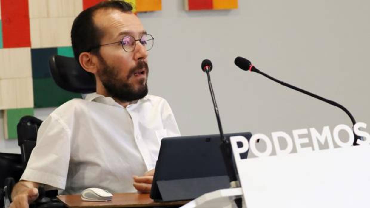 Pablo Echenique, secretario de Organización de Podemos