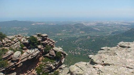 Imagen del mirador El Garbí, en la Sierra Calderona