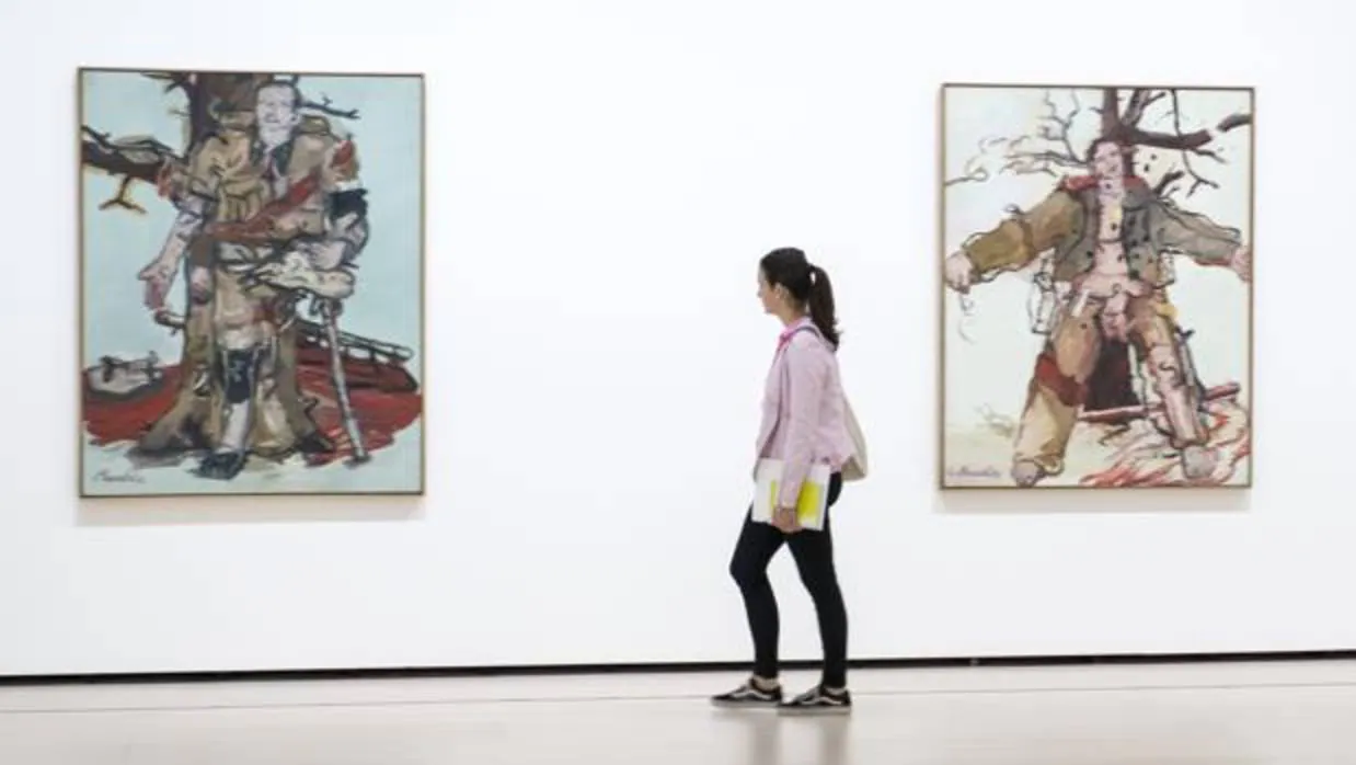 Los «Héroes» de Baselitz visitan el Guggenheim