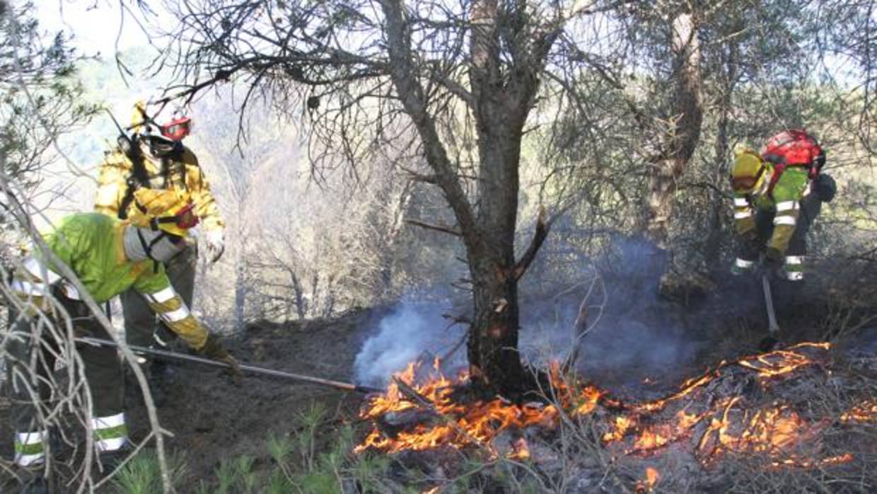 La Junta avisa del «elevado riesgo» de incendios para este martes