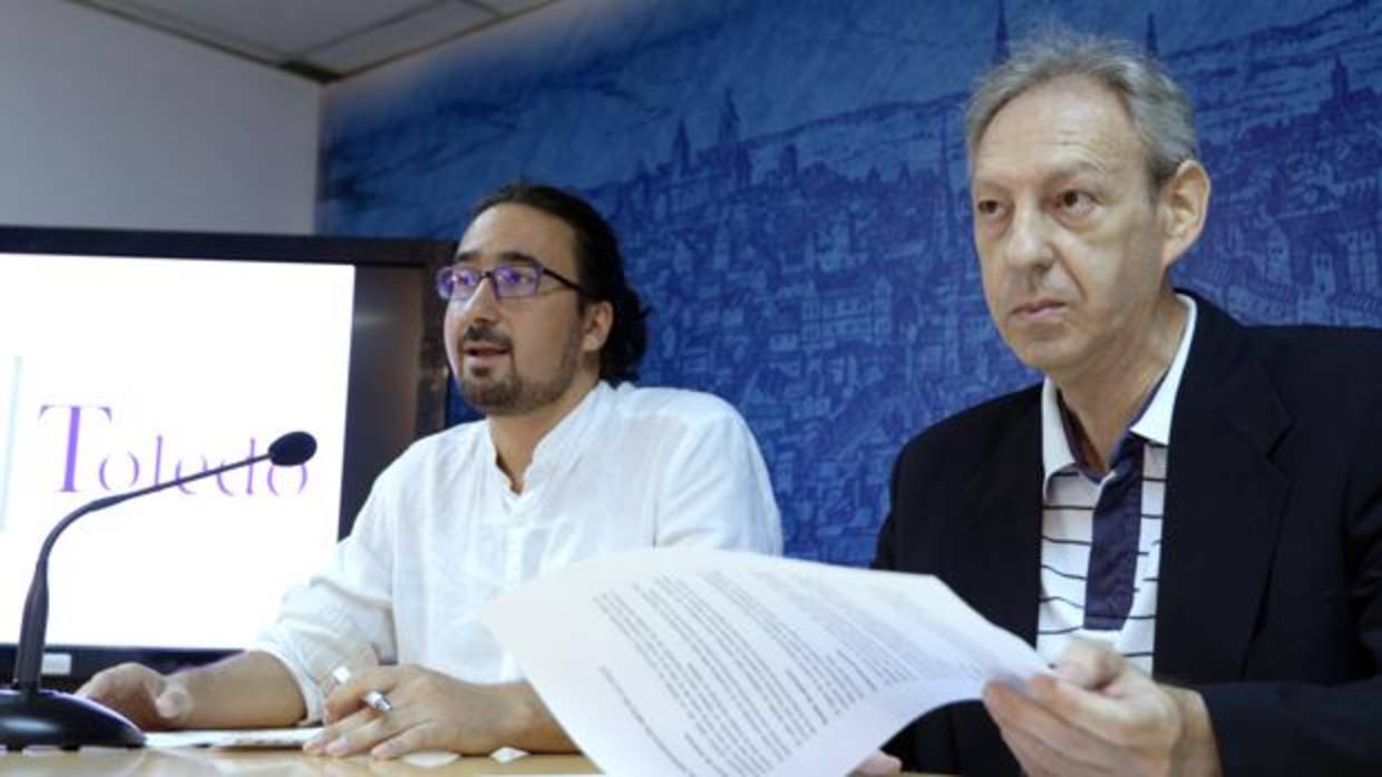 Diego Mejías y González Cabezas, en la rueda de Prensa