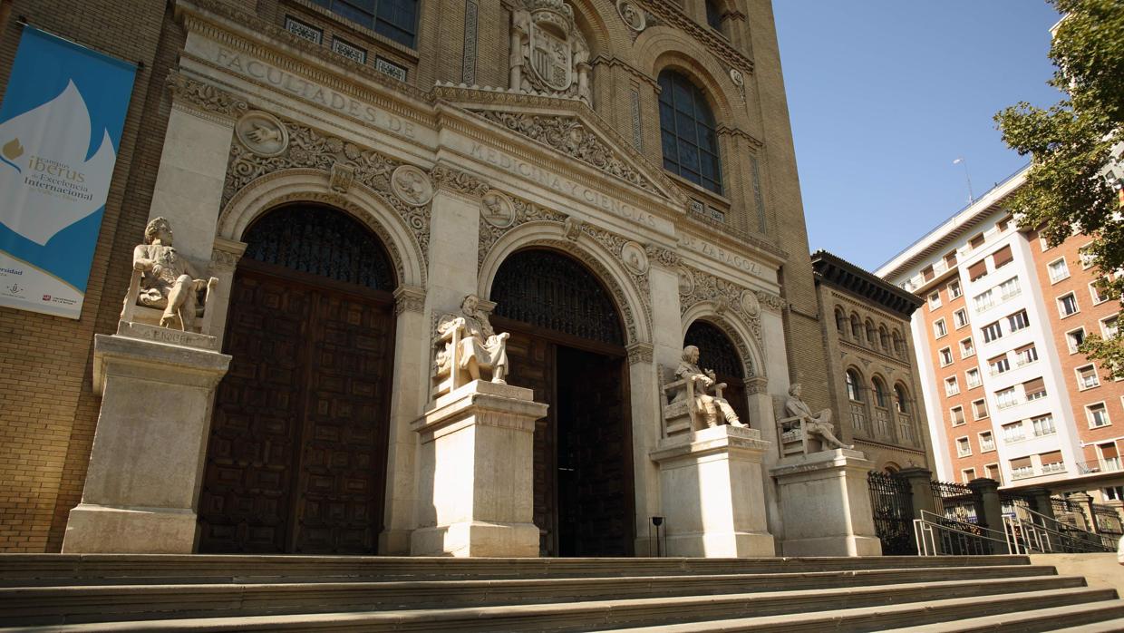 Edificio del Paraninfo, sede del Rectorado de la Universidad de Zaragoza