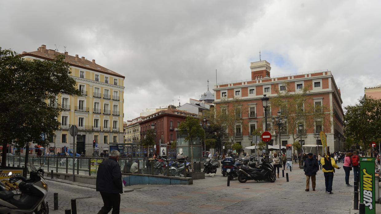 El suceso tuvo lugar en la Plaza de Jacinto Benavente