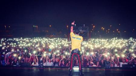 Luis Fonsi esn la capital grancanaria