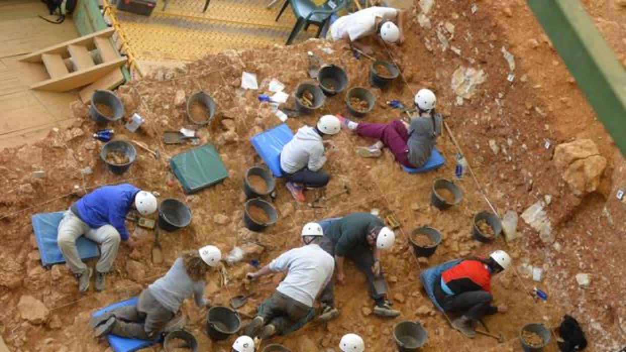 Yacimiento de Atapuerca, en Burgos