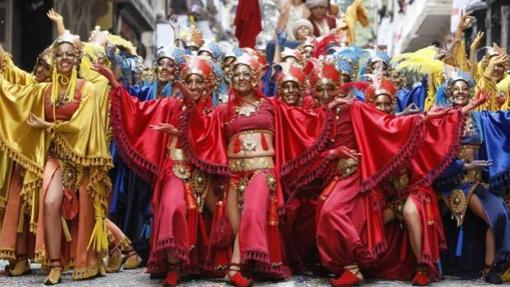 Imagen de los Moros y Cristianos de Villena