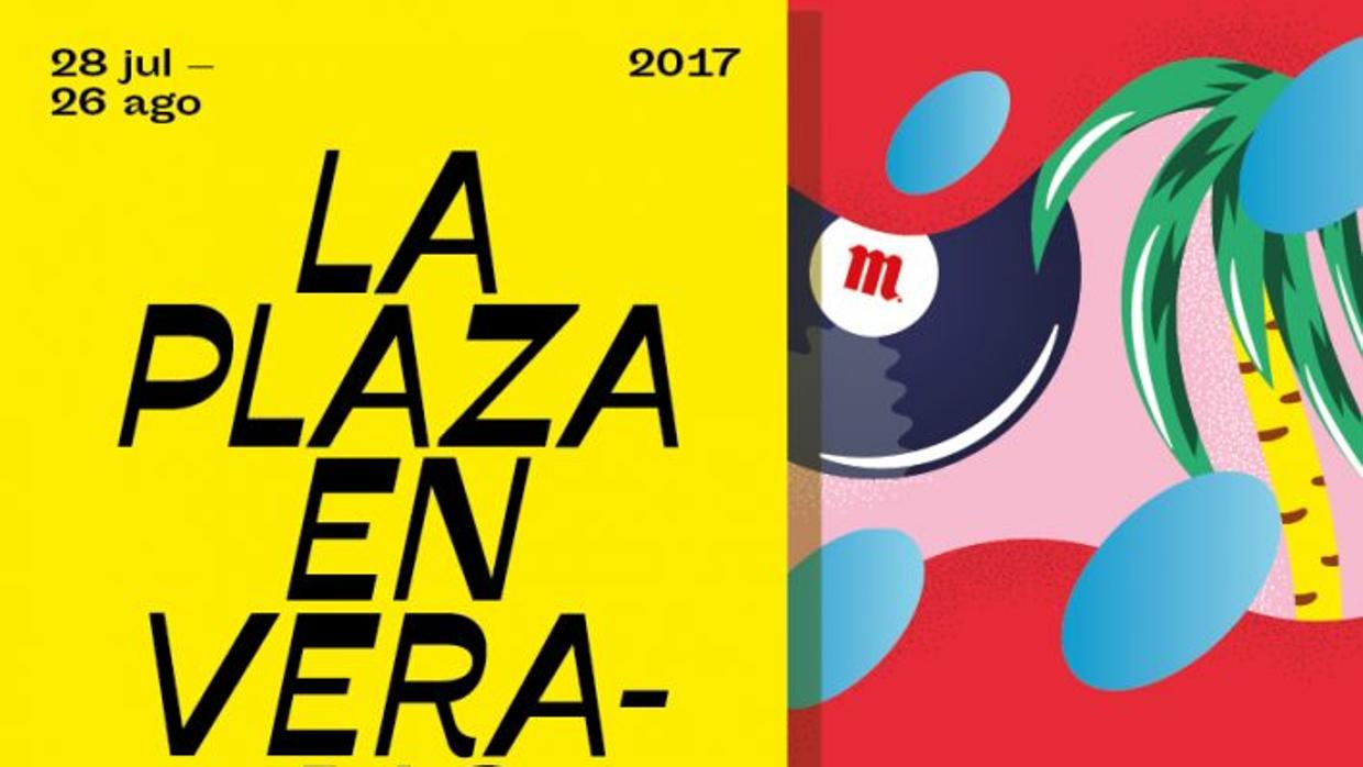 Cartel de la nueva edición de Plaza en Verano