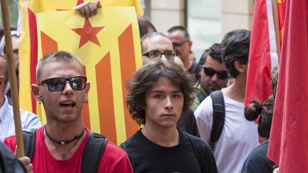 Marcha por la independencia en Lleida
