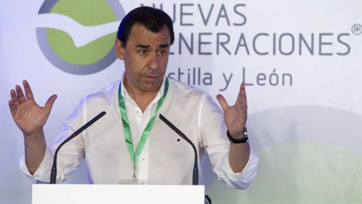 Maillo, durante su intervención en la clausra de la Escuela de Verano de NN.GG. de Castilla y León