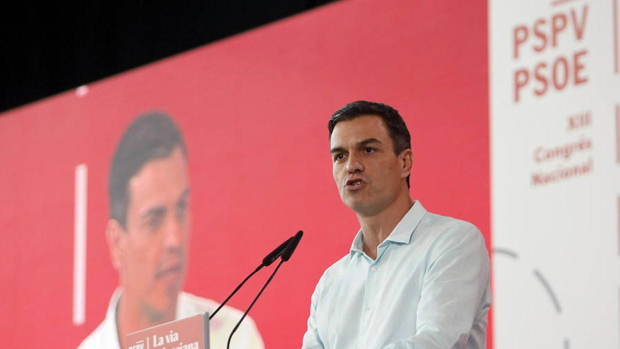 Pedro Sánchez, secretario general del PSOE