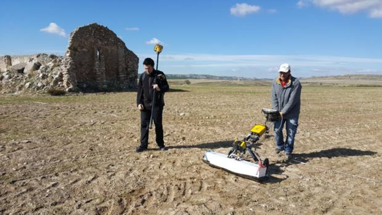 Excavaciones en la ciudad romana de Caraca, en Driebes (Guadalajara)