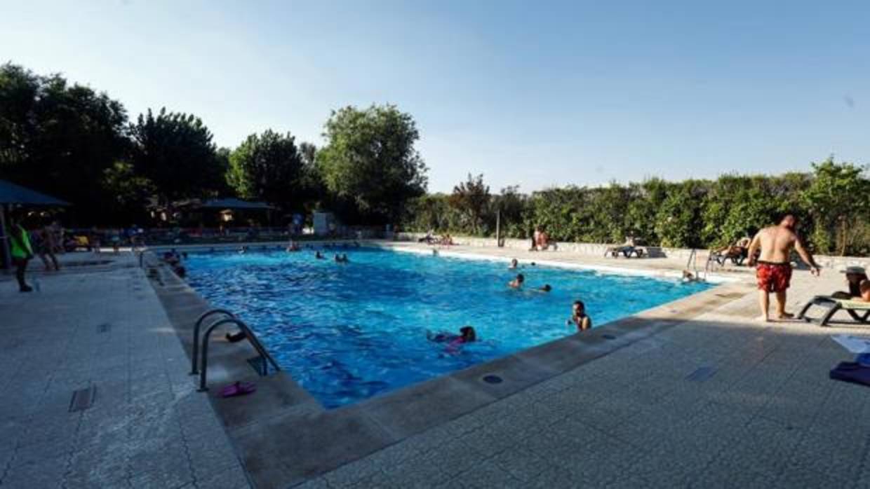 Detalle de una piscina