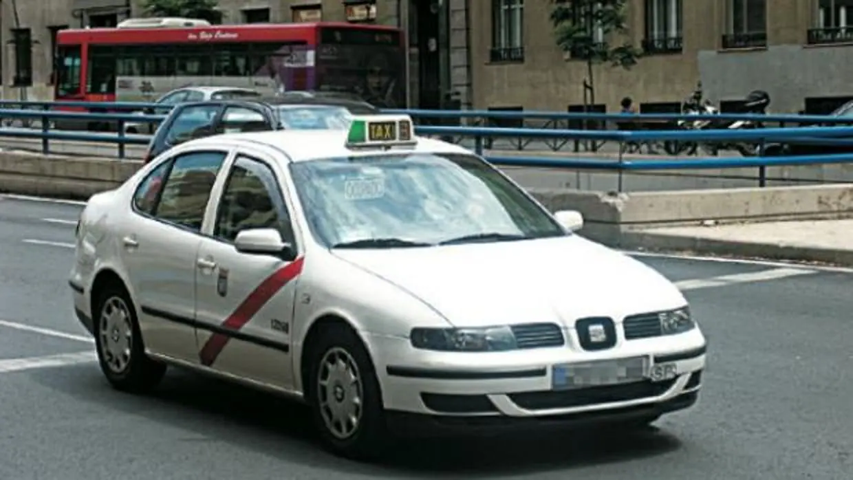 Un taxi de Madrid en una imagen de archivo