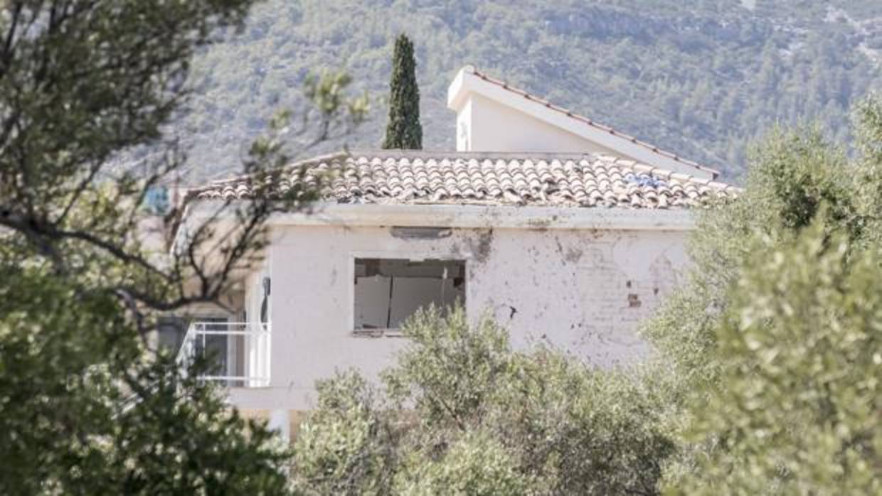 Casa aledaña al inmueble de Alcanar donde los yihadistas planearon los atentados