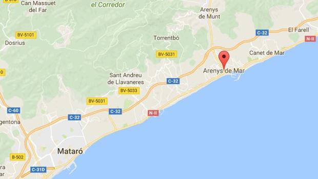 Hallan muerta a una mujer en Arenys de Mar, Barcelona