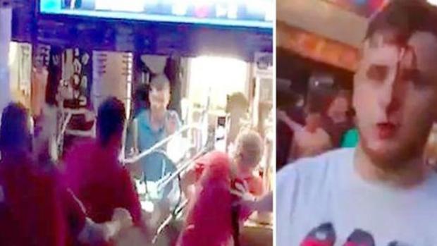 Vídeo: La bronca en un bar canario por la pelea de Mayweather y McGregor