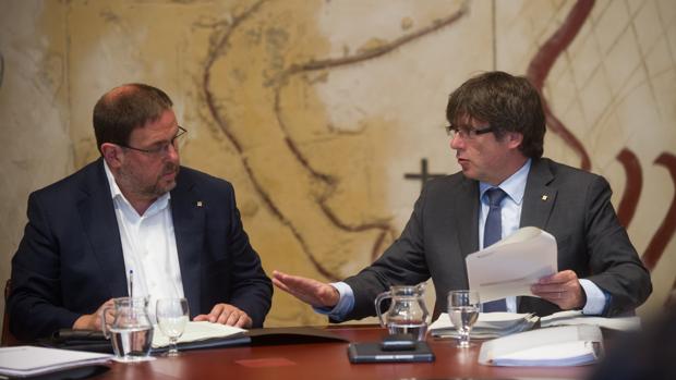 Junqueras contradice a Puigdemont y no ve sentido a que Cataluña tenga un ejército similar al de los países del entorno