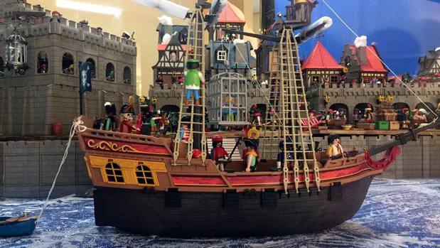 El Mercado del Juguete arranca recreando el universo de Peter Pan con Playmobils
