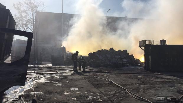 Levantada la alerta por una nube tóxica de magnesio que afectaba a tres pueblos de Madrid