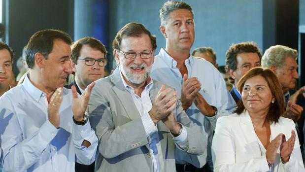 Rajoy: «Nadie va a liquidar la democracia española»