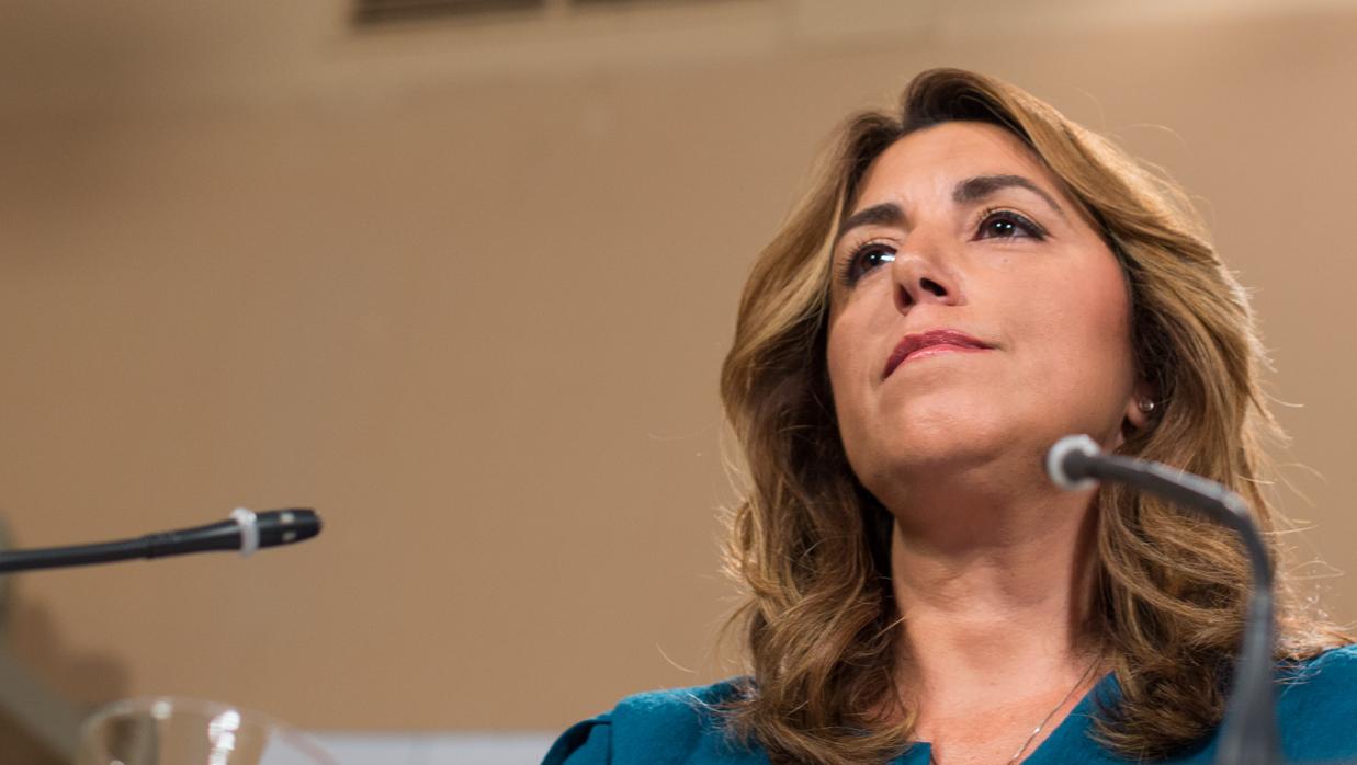 La presidenta de la Junta de Andalucía, Susana Díaz