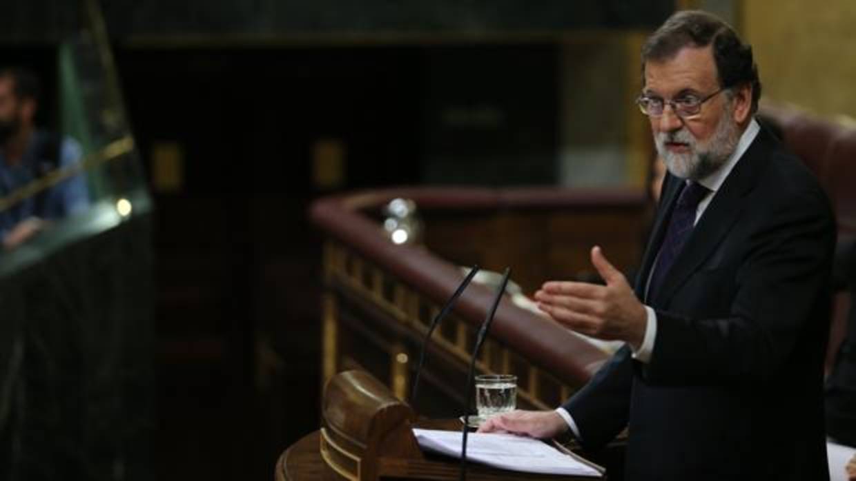 El presidente del Gobierno, Mariano Rajoy