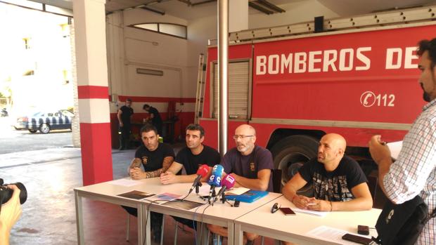 Los bomberos denuncian el estado de «dejadez y abandono» por parte del Gobierno de Tolón