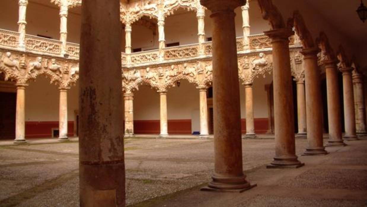Interior del Palacio del Infantado, en Guadalajara